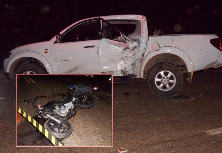 Acidente na BR 050 no trevo de Davinópolis mata uma pessoa e deixa outras três feridas