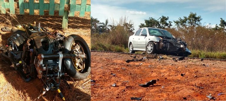 Casal morre em grave acidente na GO 330 entre Catalão e Ouvidor