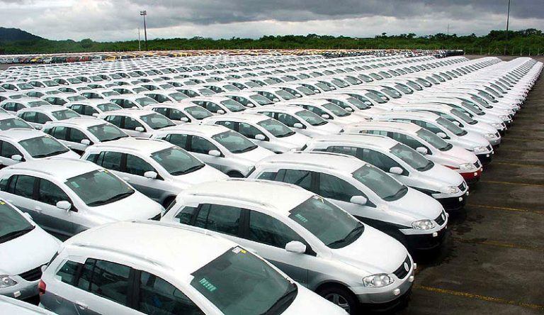 Vendas de veículos automotores caem 21,5% no primeiro semestre de 2016