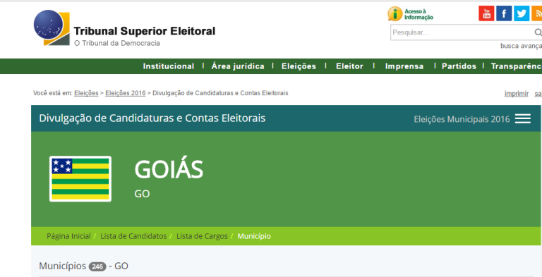 ELEIÇÕES 2016: 310 candidatos registrados na 8ª Zona Eleitoral