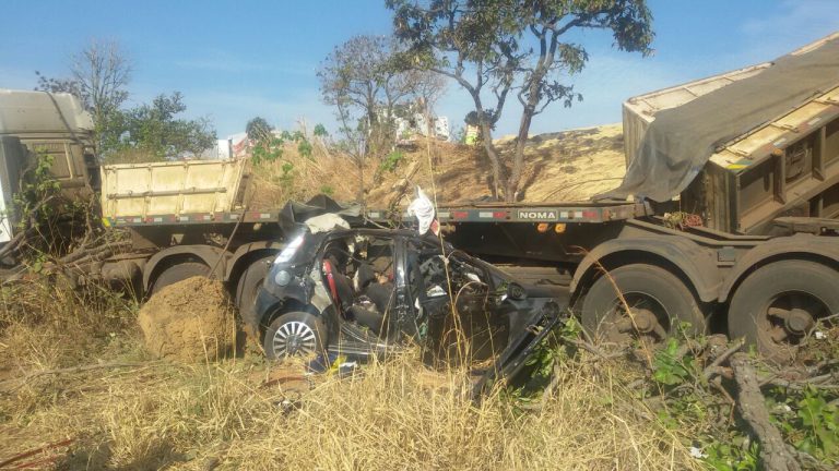 Acidente no último final de semana na BR 050 causa morte de duas pessoas