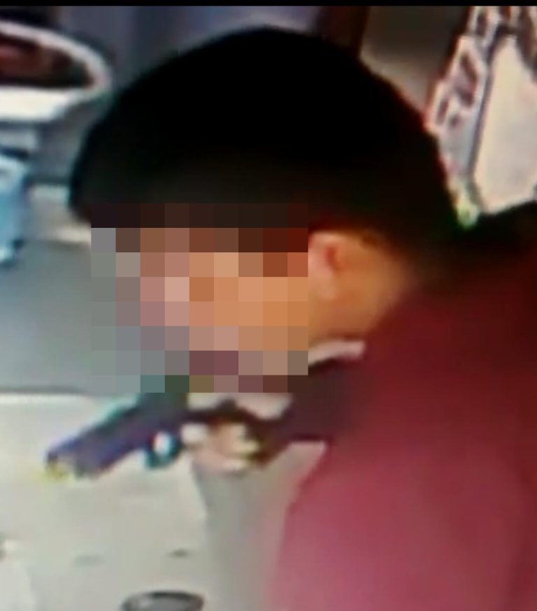 VIOLÊNCIA: menor é flagrado em vídeo executado assalto em mercearia