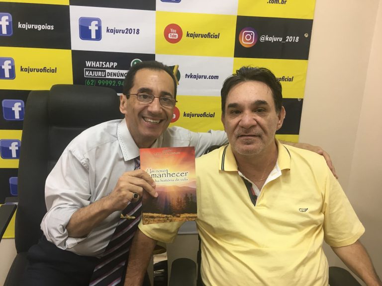 Ex-vereador Antero Silva visita vereador Jorge Kajuru em Goiânia