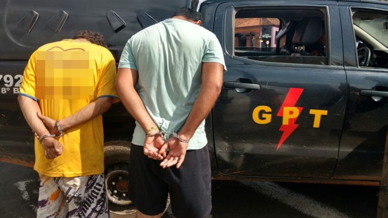 PM e PC de Catalão predem dois suspeitos de serem autores da morte do caminhoneiro de 31 anos de idade, morto a pauladas na semana passada