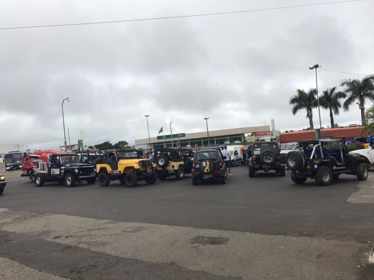 Com saída na cidade de Catalão, encontro Jeeps movimenta cidade de Três Ranchos na tarde deste sábado (22)