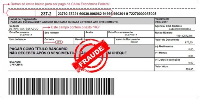 Detran-GO denuncia sites falsos que têm emitidos boletos de IPVA e licenciamento