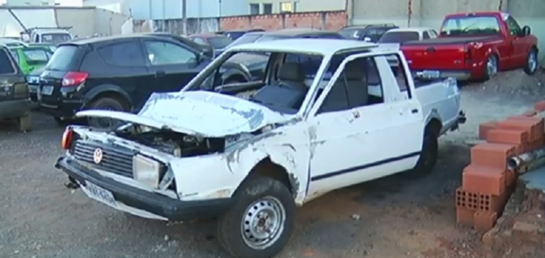 Oito era a quantidade de adolescentes que estavam na carroceria da saveiro