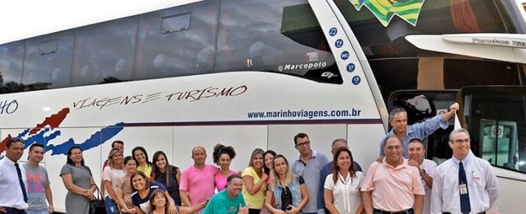 Ônibus escoltado para comerciantes de Catalão