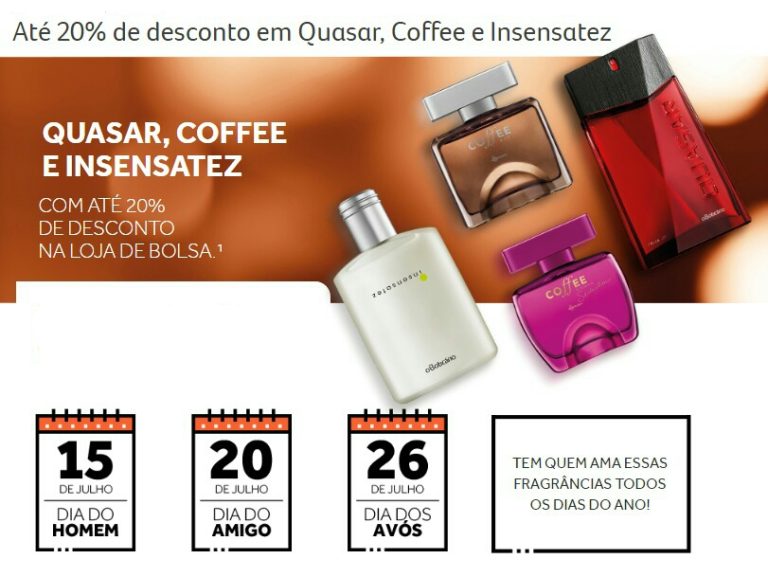 Valorize sua amizade nas lojas “O Boticário de Catalão”