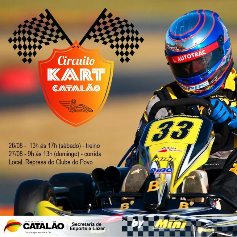 Circuito de kart acontece no próximo fim de semana