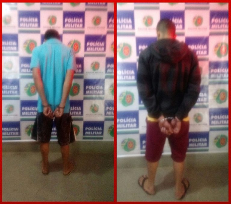 PM prendeu logo em seguida dois suspeitos de atirarem em rapaz de 17 anos no bairro São João