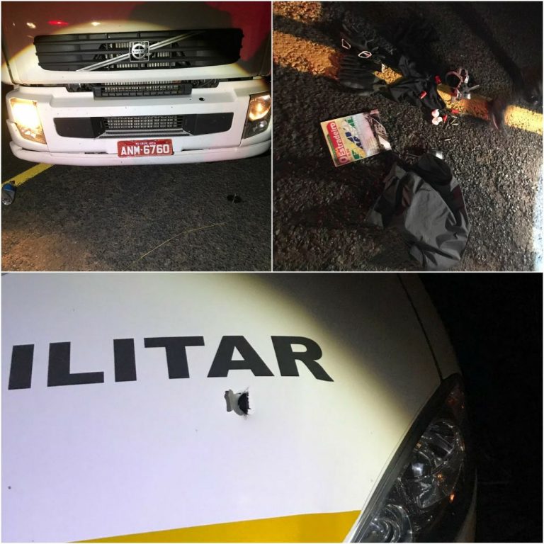 Caminhão com explosivos e munições de armamento pesado é interceptado pela PRE na GO 330 entre Ouvidor e Três Ranchos