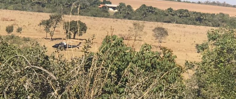 Vereador de Três Ranchos registrou em vídeo confronto da polícia com suspeito em fazenda de Ouvidor