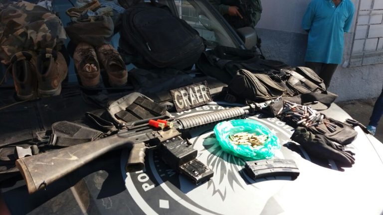 Encerrada operação que terminou com quatro mortos, um preso e várias apreensões