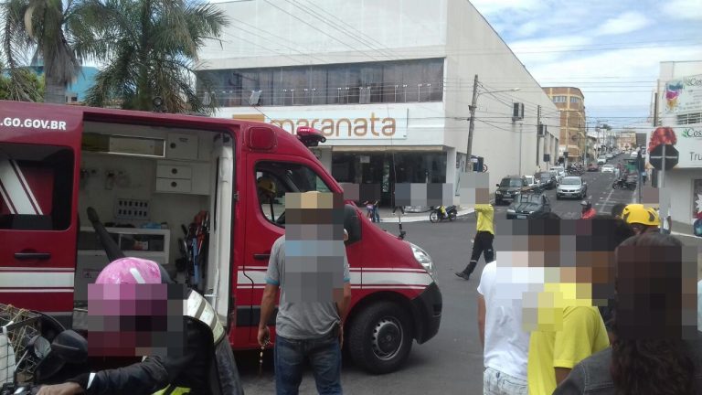 Idoso de 85 anos perde a vida em acidente de trânsito no centro Catalão