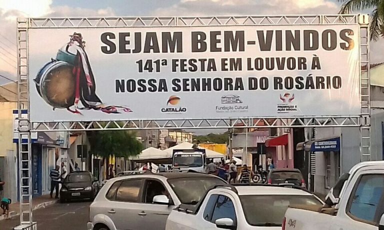 Festa do Rosário 2017: barraqueiros já começaram a montar suas estruturas para venda de seus produtos