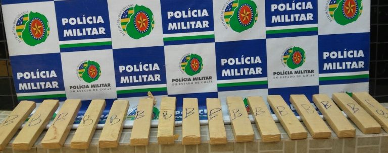 Homem é preso com mais de 17 quilos de maconha