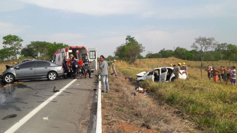 Acidente entre Catalão e Ipameri mata mulher de 36 anos e deixa outras três feridas