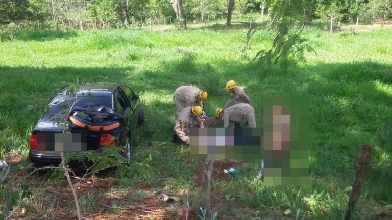 Idoso de 70 anos sofre escoriações leves após sair da pista entre Catalão/Goiandira