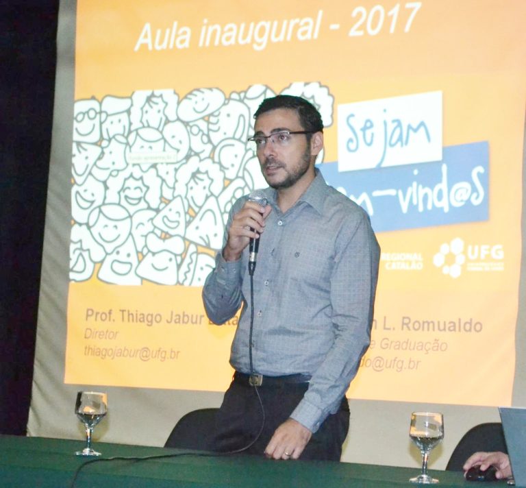 Diretor Thiago Jabur Bittar, conquista independência financeira da UFG de Catalão