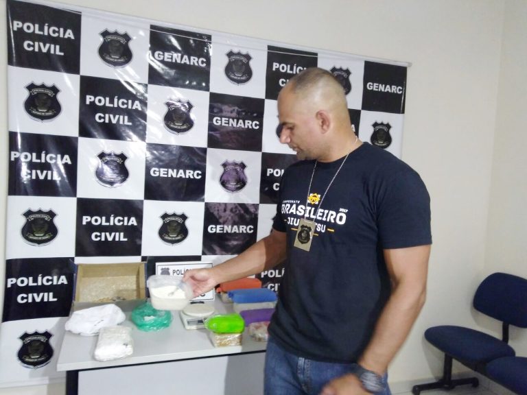 Tráfico de drogas em Catalão sofre impacto com apreensão de cerca de 09 kg de pasta base e cocaína