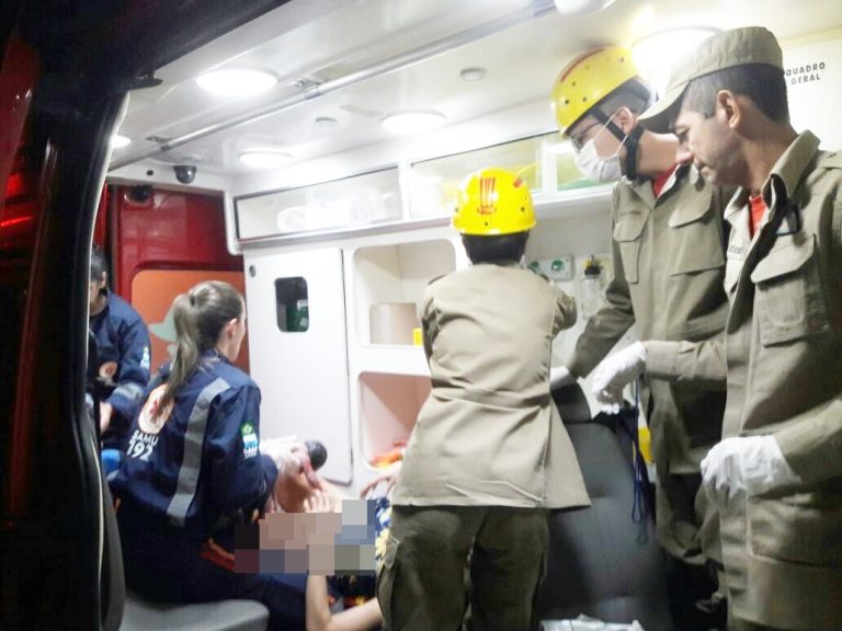 Criança nasce em viatura do Corpo de Bombeiros Militar em Catalão