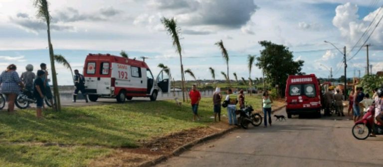 Criança de sete anos foi atropelada em Catalão por motociclista