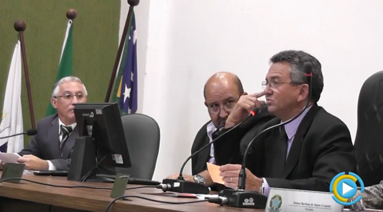 Na primeira sessão ordinária de 2018, vereadores de Catalão discutem reestruturação de cargos nominal