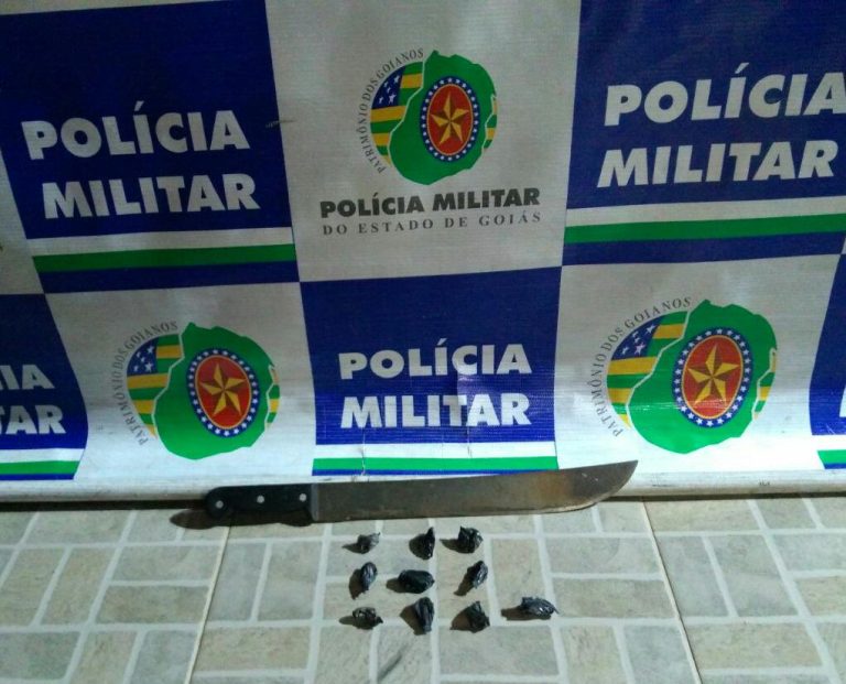 Movimentação da PM de Catalão no final de semana; em Davinópolis homem é preso por matar irmão, arma branca e drogas foram apreendidas e “Operação Integrada” é realizada