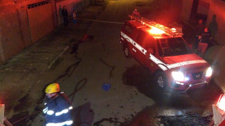 Catalão: homem de 46 anos sofre queimaduras de segundo grau após sua casa pegar fogo