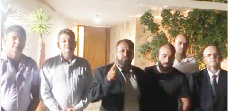 🎥Coordenador do movimento dos caminhoneiros no centro oeste brasileiro, Wallace Landin, participou em Brasília de reunião com presidente da Câmara