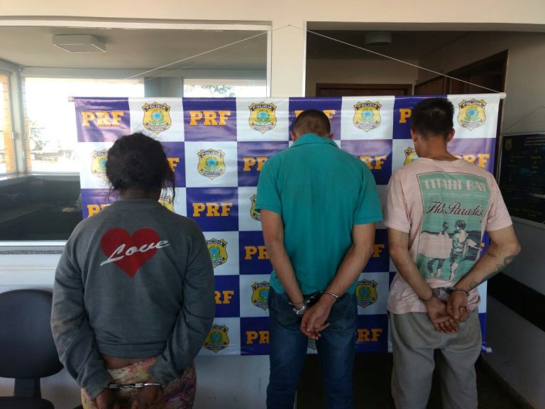PRF de Catalão prende assaltantes de propriedades rurais