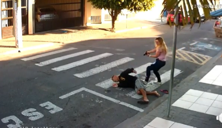 Policial militar à paisana mata bandido na porta de uma escola infantil no interior de São Paulo