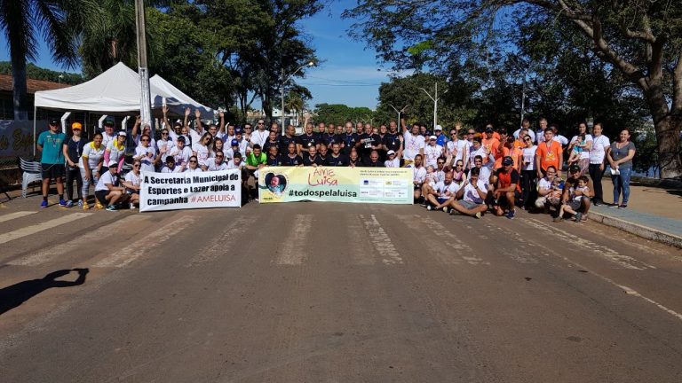 Realizada em Catalão no último domingo (06), a corrida/caminhada AME Luísa
