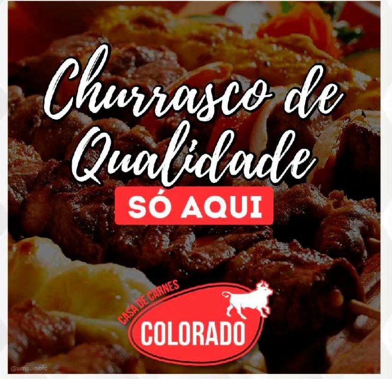 Na Casa de Carnes Colorado você garante o seu kit churrasco do final de semana