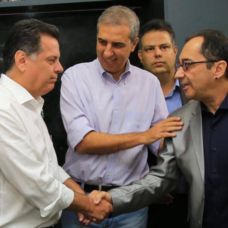 Marconi Perillo (PSDB) e Jorge Kajuru (PRP) fecham acordo e colocam ponto final em briga de quase duas décadas