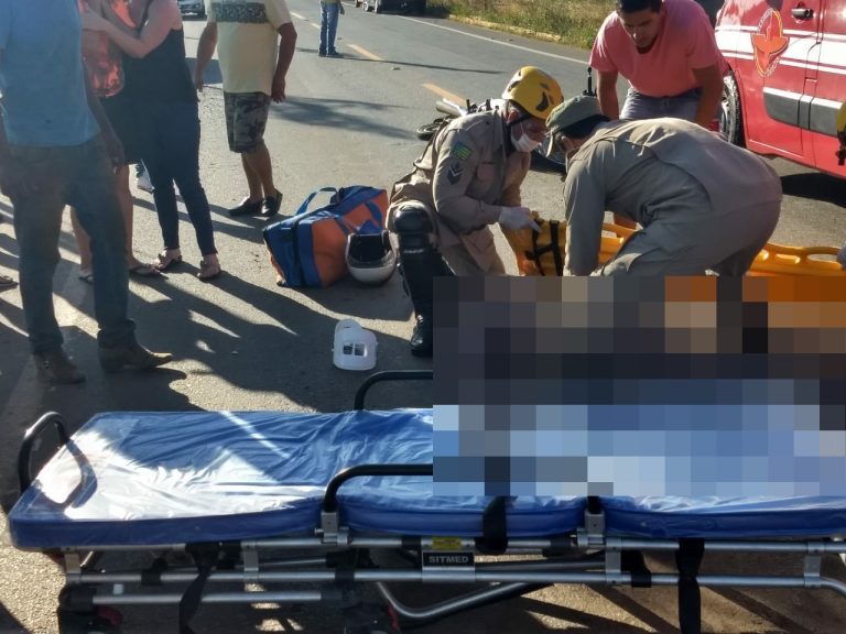 Mulher de 55 anos de idade morre em grave acidente na GO 330 na saída para Ipameri; esse foi segundo acidente em Catalão com vítima fatal na semana