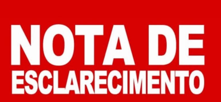 ESCLARECIMENTO