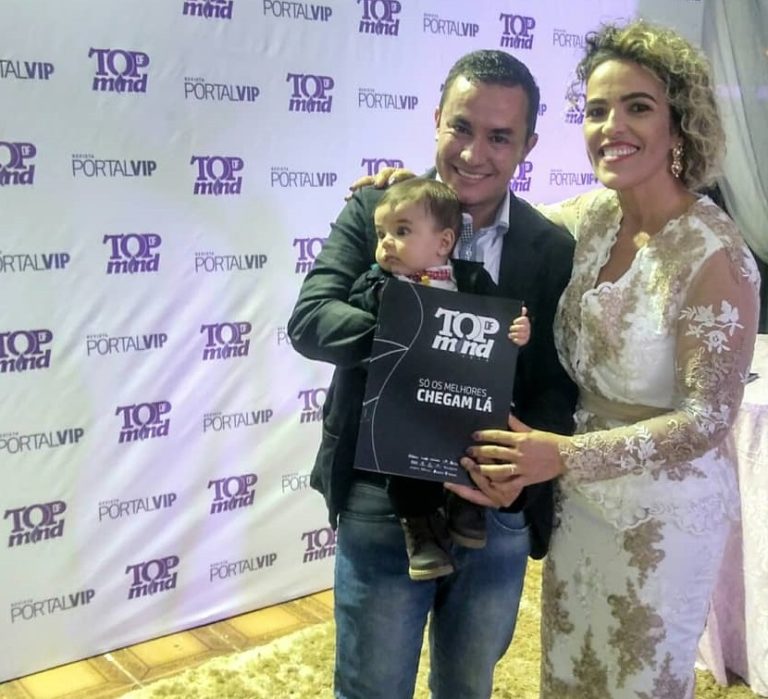 Pelo sexto ano consecutivo Blog do Badiinho é homenageado no Top of Mind da Revista Portal Vip