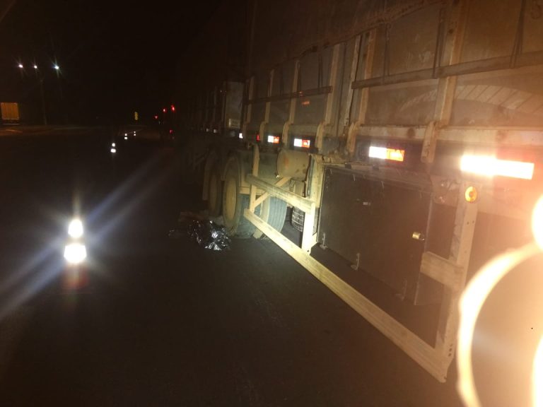 Cumari: andarilho morre atropelado por carreta na BR 050 na noite de sábado (04)