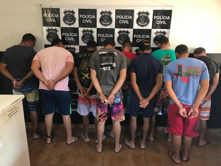 OPERAÇÃO EFEITO DOMINÓ: 12 pessoas foram presas em Ipameri por tráfico de drogas e furtos em propriedades rurais da região