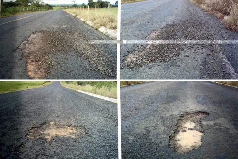 Presidente da Agetop, construtora e outros 6 são acionados por má qualidade de asfalto em trecho da GO-305