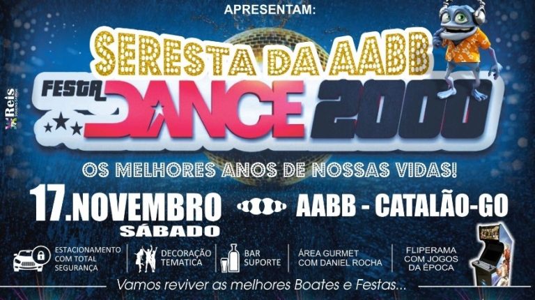 Seresta da AABB Festa Dance 2000 acontece neste sábado (17/11)
