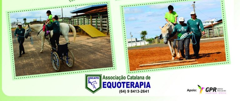 ASCATE REALIZA NESTE DOMINGO (16), HIPISMO ADAPTADO, ALMOÇO DE CONFRATERNIZAÇÃO E ESCOLHA DA NOVA DIRETORIA