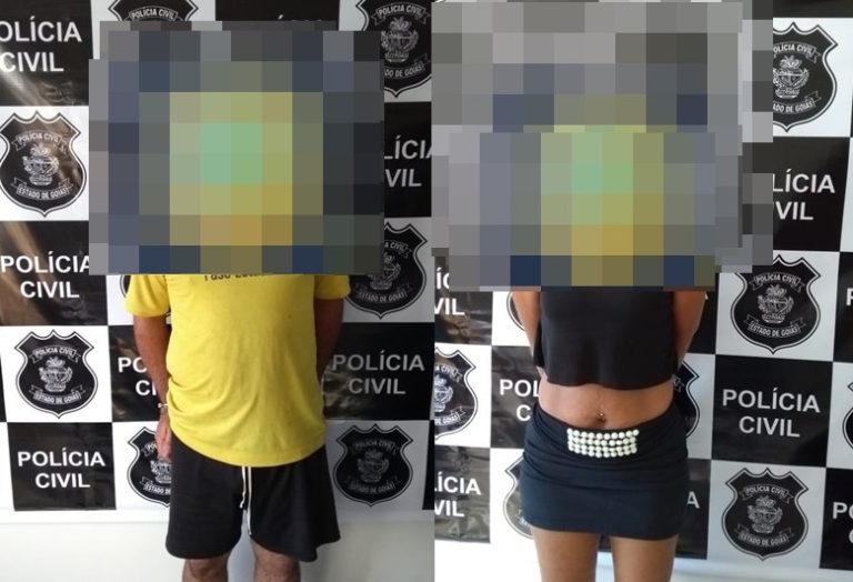 POLÍCIA CIVIL DE CATALÃO PRENDE CASAL DE NAMORADOS QUE ABUSOU SEXUALMENTE DE CRIANÇA DE 6 ANOS DE IDADE