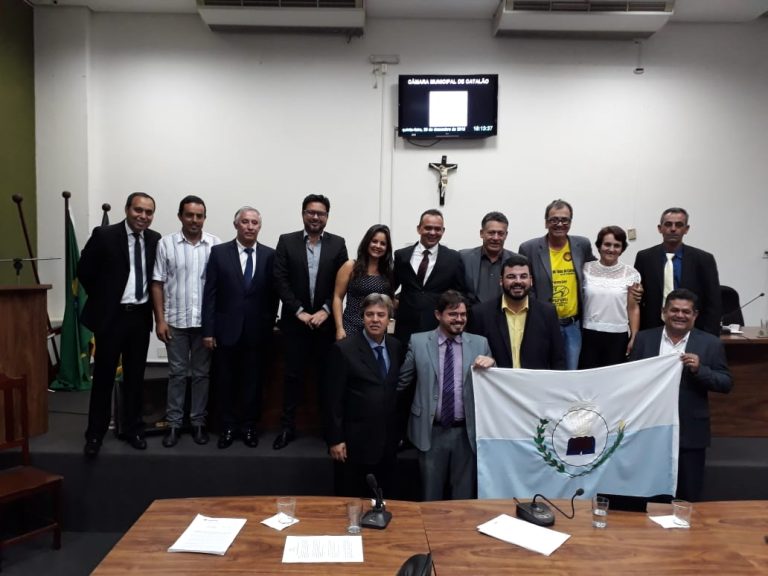COM 13 VOTOS, VEREADOR CAÇULA (MDB) SE TORNA PRESIDENTE DA CÂMARA MUNICIPAL DE CATALÃO PARA O BIÊNIO 2019/2020; MARCÃO DA CORUJA APRESENTOU RENÚNCIA DE CANDIDATURA