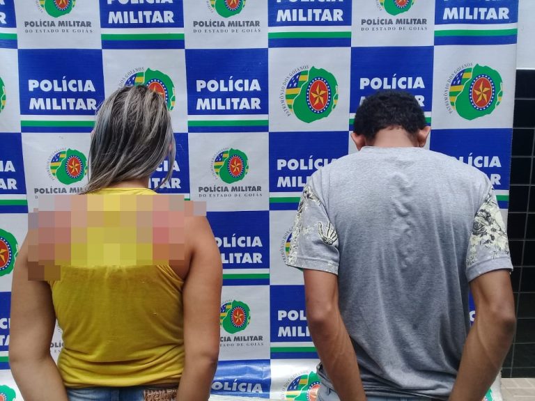 EM OCORRÊNCIA POR FURTO, PM DE CATALÃO PRENDE CASAL SUSPEITO DE TRÁFICO DE DROGAS; VEJA TAMBÉM OUTRAS MOVIMENTAÇÕES DA POLÍCIA NESTA SEMANA