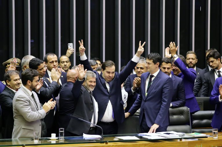 CÂMARA DOS DEPUTADOS ELEGE NOVA MESA DIRETORA COM RODRIGO MAIA PRESIDENTE; VEJA A LISTA DOS GOIANOS EMPOSSADOS NA ÚLTIMA SEXTA-FEIRA (01/02)