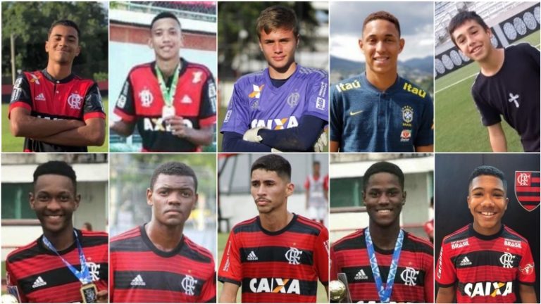 FLAMENGO DIVULGA LISTA COM NOMES DOS ATLETAS MORTOS EM INCÊNDIO