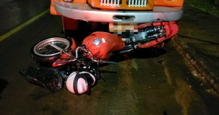 CATALÃO: RAPAZ DE 26 ANOS DE IDADE, MEMBRO DAS CONGADAS MORRE APÓS COLIDIR MOTOCICLETA CONTRA CARRETA ESTACIONADA